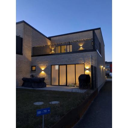 Nordlux - Applique a LED da esterno ROLD LED/10,5W/230V 3000K IP54 nero