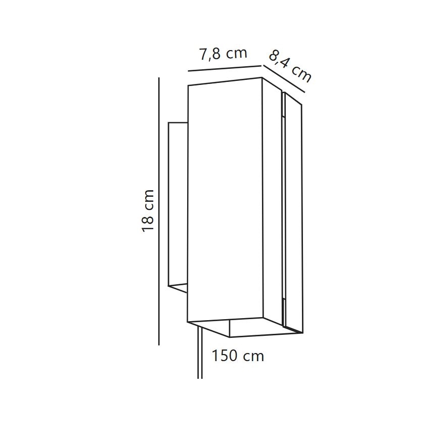 Nordlux - Applique a LED dimmerabile CURTIZ 2xLED/4,5W/230V bianco