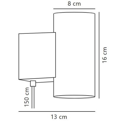 Nordlux - Applique a LED dimmerabile MONA LED/10W/230V CRI 90