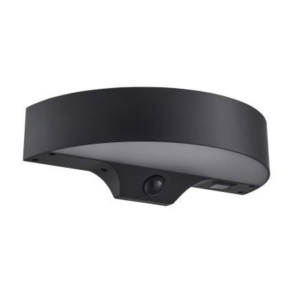 Nordlux - Applique a LED solare con sensore MONAY LED/5W/5V 3000K IP44 nero