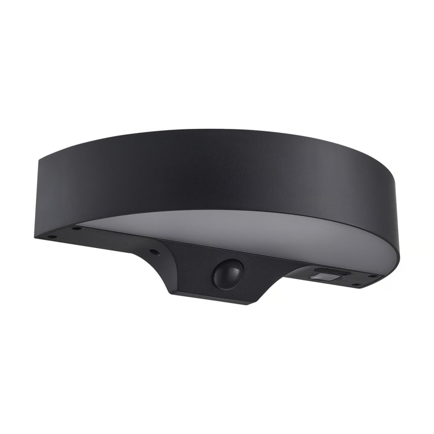 Nordlux - Applique a LED solare con sensore MONAY LED/5W/5V 3000K IP44 nero