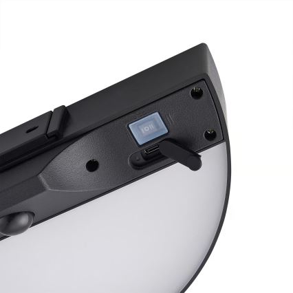 Nordlux - Applique a LED solare con sensore MONAY LED/5W/5V 3000K IP44 nero