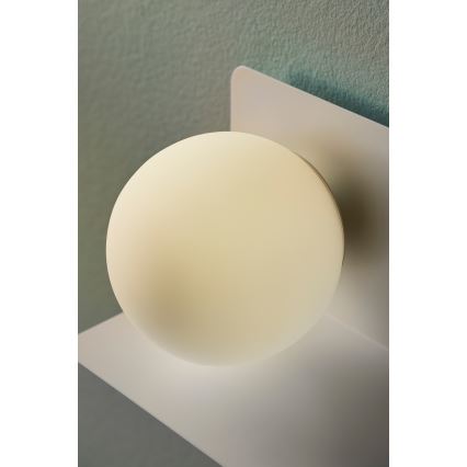 Nordlux - Applique con mensola LILIBETH 1xE14/25W/230V bianco