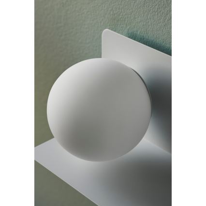 Nordlux - Applique con mensola LILIBETH 1xE14/25W/230V bianco
