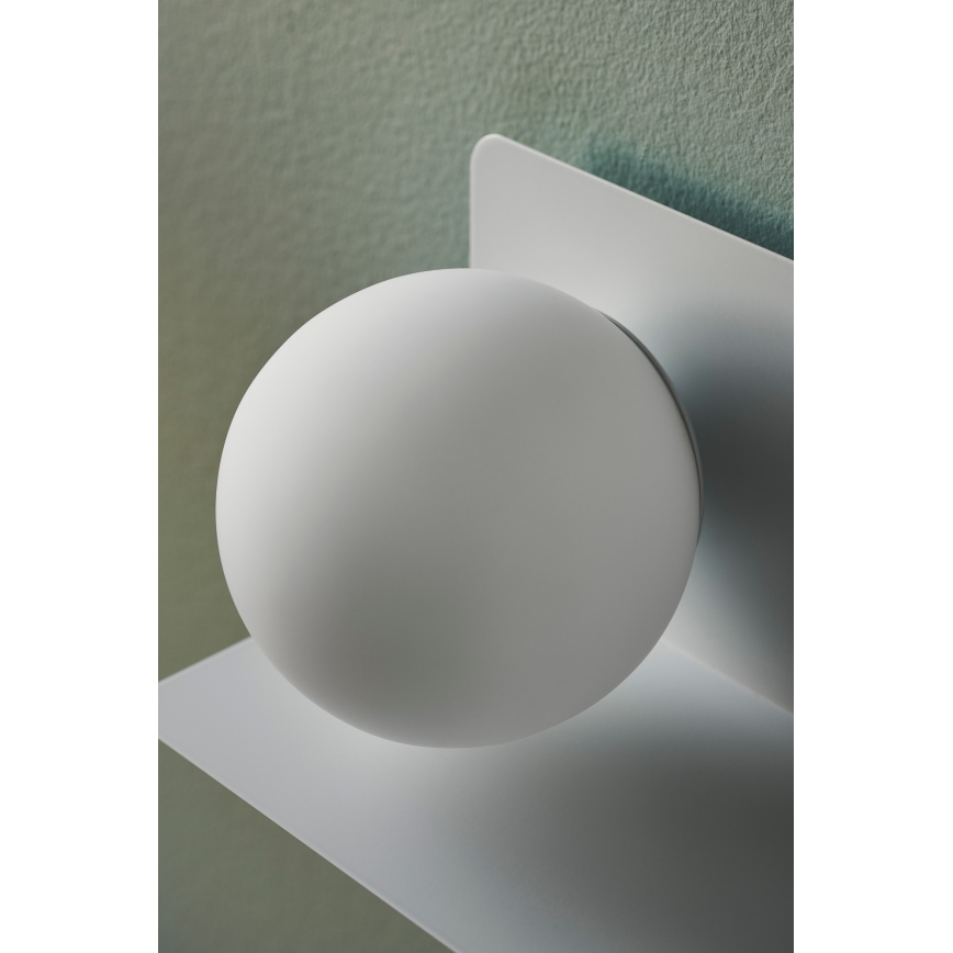 Nordlux - Applique con mensola LILIBETH 1xE14/25W/230V bianco