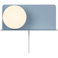 Nordlux - Applique con mensola LILIBETH 1xE14/25W/230V blu