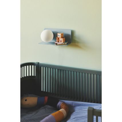 Nordlux - Applique con mensola LILIBETH 1xE14/25W/230V blu