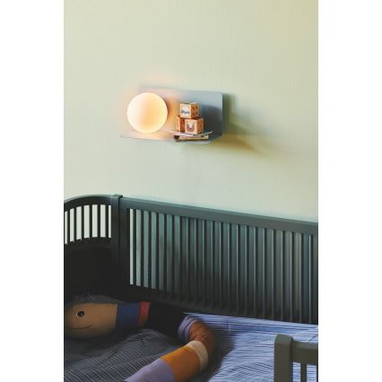 Nordlux - Applique con mensola LILIBETH 1xE14/25W/230V blu