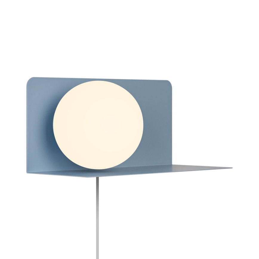 Nordlux - Applique con mensola LILIBETH 1xE14/25W/230V blu
