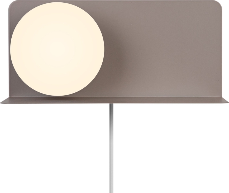 Nordlux - Applique con mensola LILIBETH 1xE14/25W/230V marrone