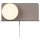 Nordlux - Applique con mensola LILIBETH 1xE14/25W/230V marrone
