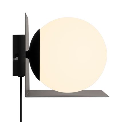 Nordlux - Applique con mensola LILIBETH 1xE14/25W/230V nero