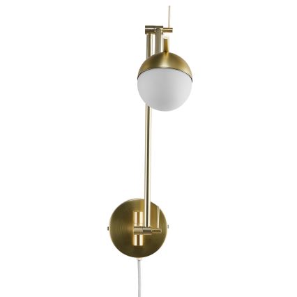 Nordlux - Applique CONTINA 1xG9/5W/230V ottone
