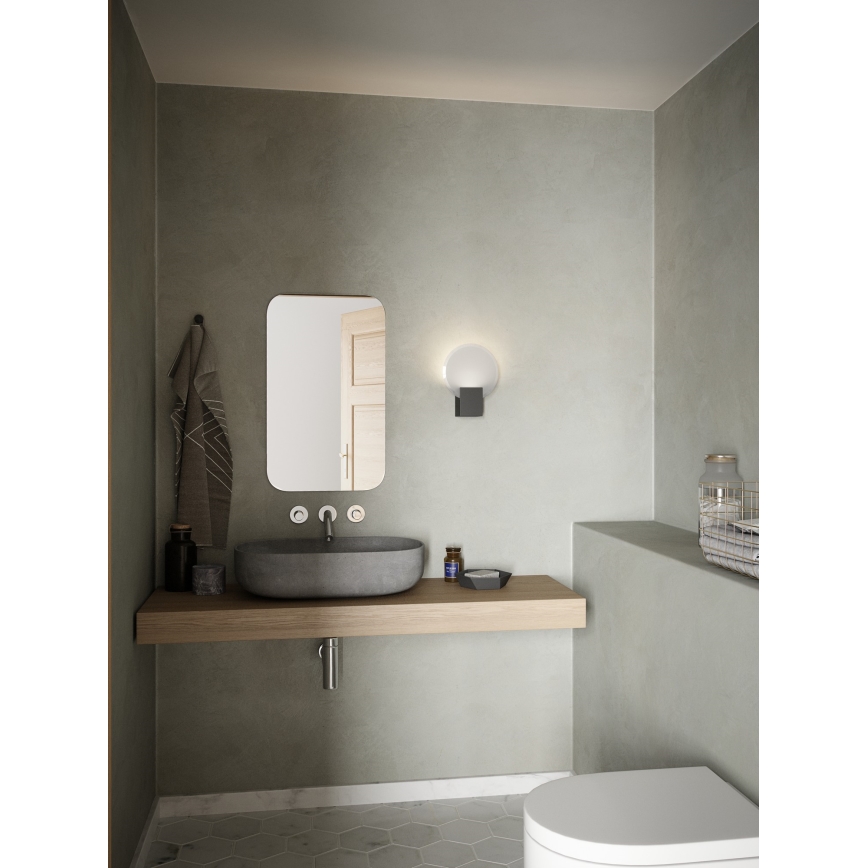 Nordlux - Applique da bagno dimmerabili a LED HESTER LED/9,5W/230V IP44