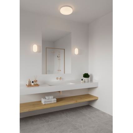 Nordlux - Applique da bagno FOAM 1xE27/55W/230V IP44 bianco
