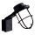 Nordlux - Applique da bagno MARINA 1xG9/40W/230V IP44 nero