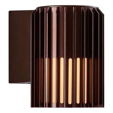 Nordlux - Applique da esterno ALUDRA 1xE27/15W/230V marrone