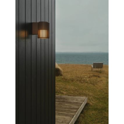 Nordlux - Applique da esterno ALUDRA 1xE27/15W/230V marrone