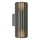 Nordlux - Applique da esterno ALUDRA 2xE27/15W/230V IP54 antracite
