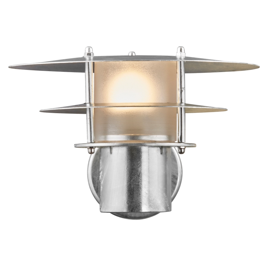 Nordlux - Applique da esterno BASTIA 1xE14/12W/230V IP54 cromo opaco
