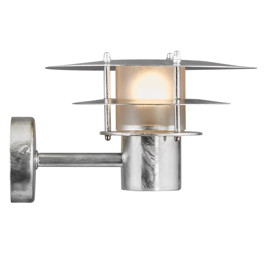 Nordlux - Applique da esterno BASTIA 1xE14/12W/230V IP54 cromo opaco