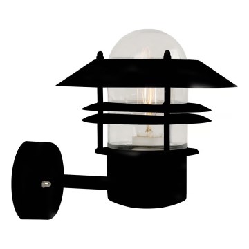 Nordlux - Applique da esterno BLOKHUS 1xE27/60W/230V IP54 nero