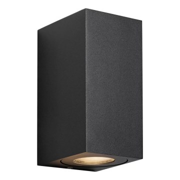 Nordlux - Applique da esterno CANTO 2xGU10/28W/230V IP44 nera