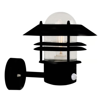 Nordlux - Applique da esterno con sensore BLOKHUS 1xE27/60W/230V IP54