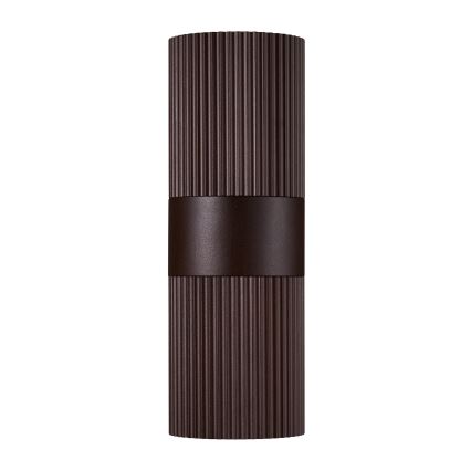 Nordlux - Applique da esterno KYKLOP 2xGU10/25W/230V IP54 marrone