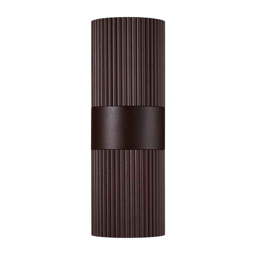Nordlux - Applique da esterno KYKLOP 2xGU10/25W/230V IP54 marrone