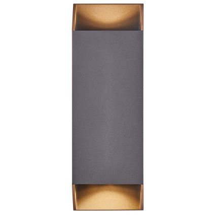 Nordlux - Applique da esterno NICO 2xGU10/25W/230V IP54 antracite