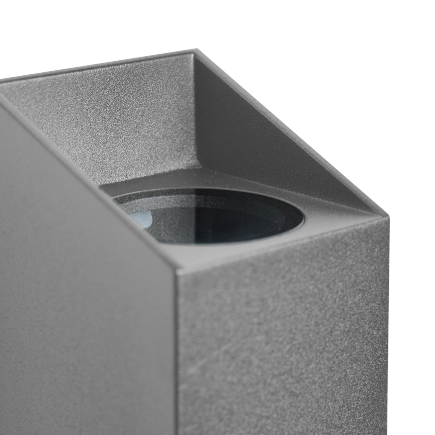 Nordlux - Applique da esterno NICO 2xGU10/25W/230V IP54 antracite