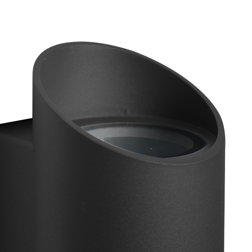 Nordlux - Applique da esterno NICO 2xGU10/25W/230V IP54 nero