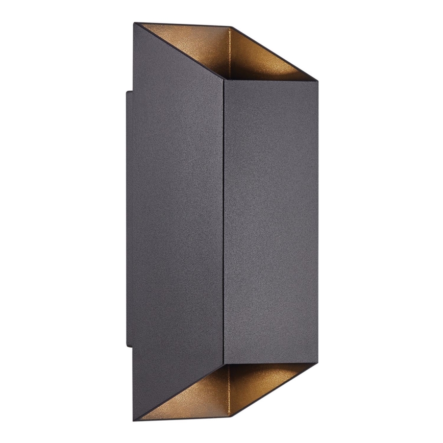 Nordlux - Applique da esterno NICO 2xGU10/25W/230V IP54 nero