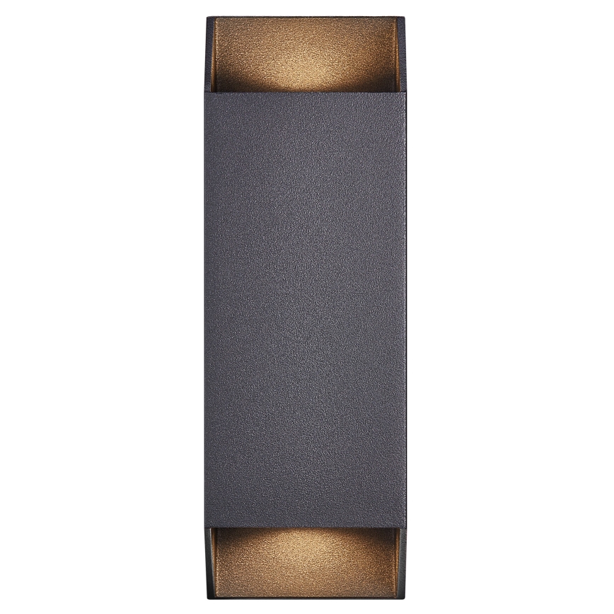 Nordlux - Applique da esterno NICO 2xGU10/25W/230V IP54 nero