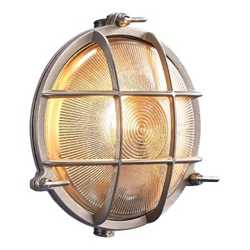 Nordlux - Applique da esterno POLPERRO 1xE27/12,5W/230V IP64 grigio