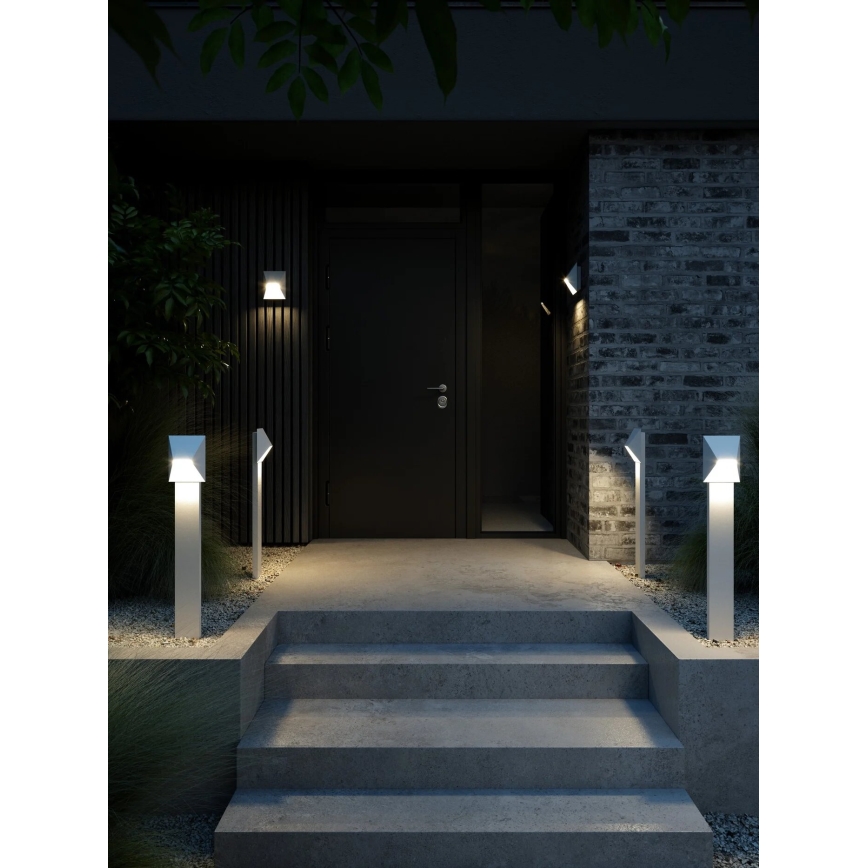 Nordlux - Applique da esterno PONTIO 1xGU10/25W/230V bianco