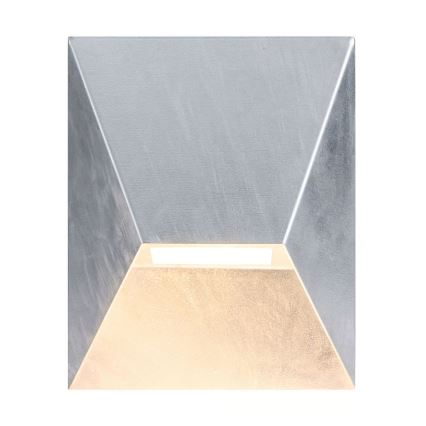 Nordlux - Applique da esterno PONTIO 1xGU10/25W/230V IP54 argento