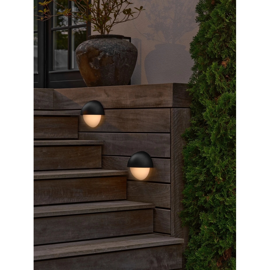 Nordlux - Applique da esterno SCORPIUS 1xE14/15W/230V IP44 nero
