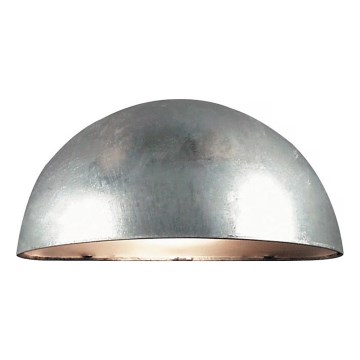 Nordlux - Applique da esterno SCORPIUS 1xE14/40W/230V IP33 argento