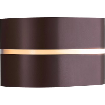 Nordlux - Applique da esterno SIBELIS 1xE27/10W/230V IP44 marrone