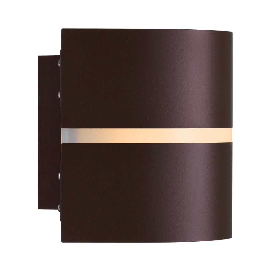 Nordlux - Applique da esterno SIBELIS 1xE27/10W/230V IP44 marrone