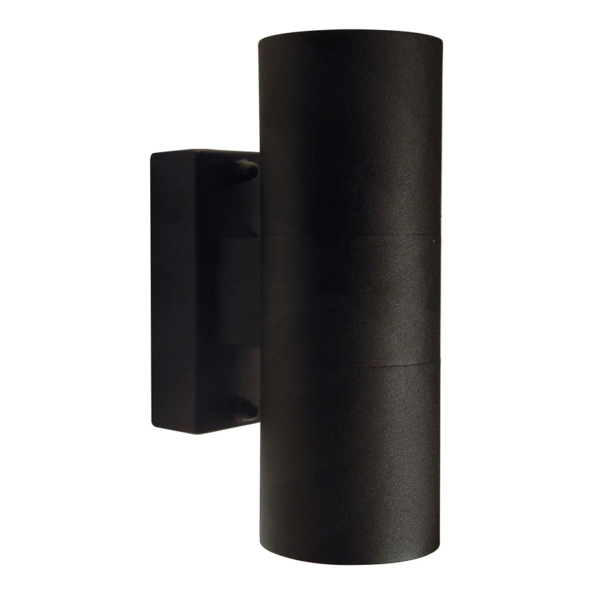 Nordlux - Applique da esterno TIN 2xGU10/35W/230V IP54 nero