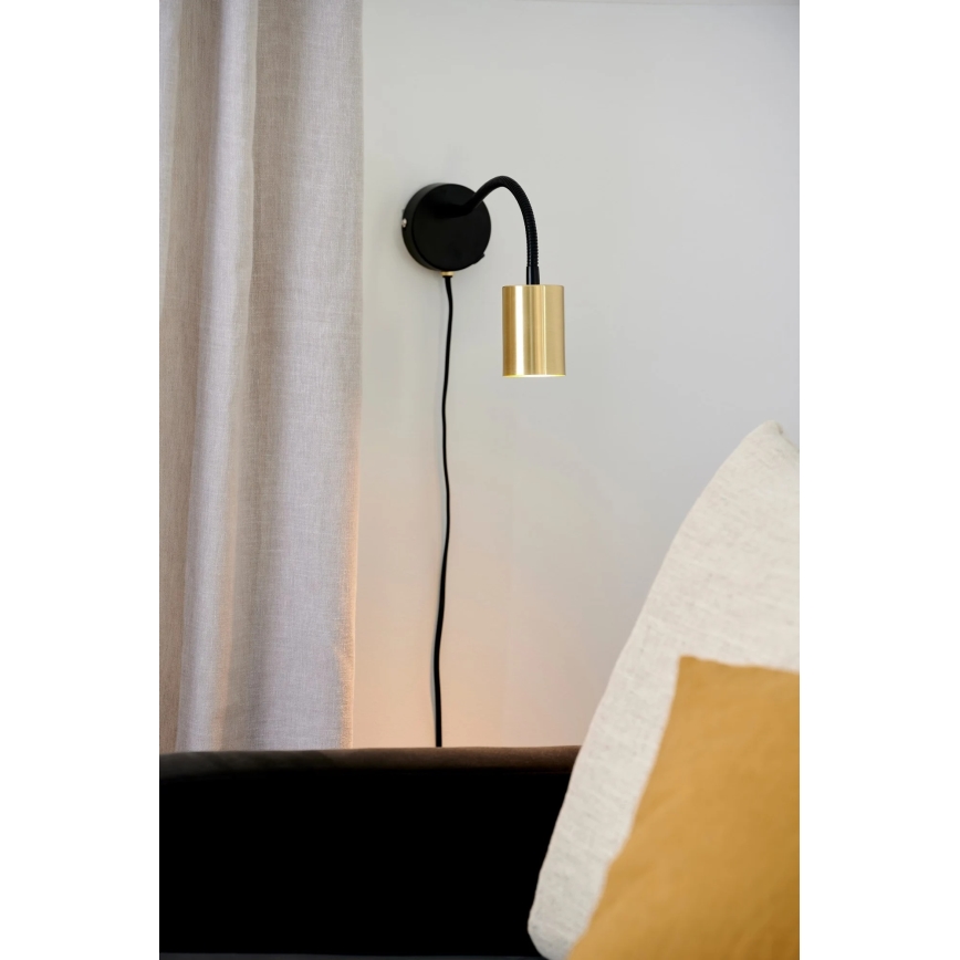 Nordlux - Applique da parete EXPLORE 1xGU10/7W/230V ottone