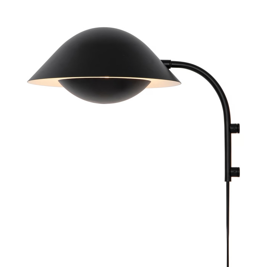 Nordlux - Applique da parete FREYA 1xE14/40W/230V nera