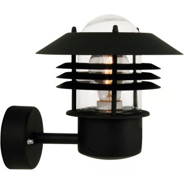 Nordlux - Applique da parete per esterni VEJERS 1xE27/60W/230V IP54 nero