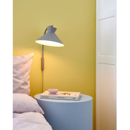 Nordlux - Applique DIAL 1xE27/40W/230V grigio