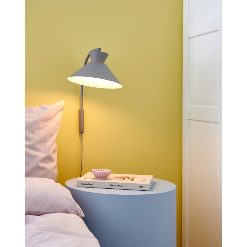 Nordlux - Applique DIAL 1xE27/40W/230V grigio