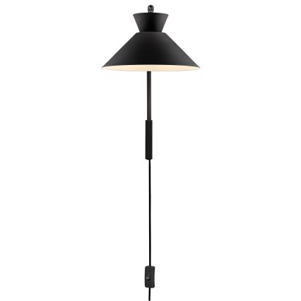 Nordlux - Applique DIAL 1xE27/40W/230V nero