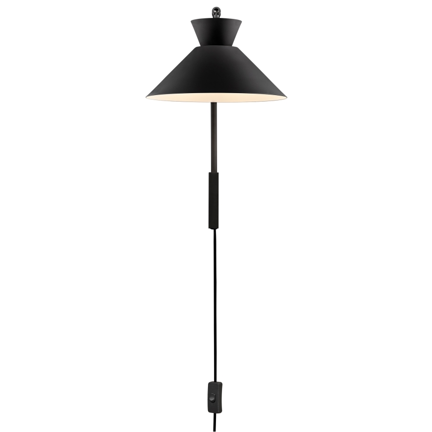 Nordlux - Applique DIAL 1xE27/40W/230V nero